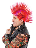 Mohican Wig Red/Purple End Bw 1