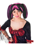 Black & Pink Steampunk Wig 1