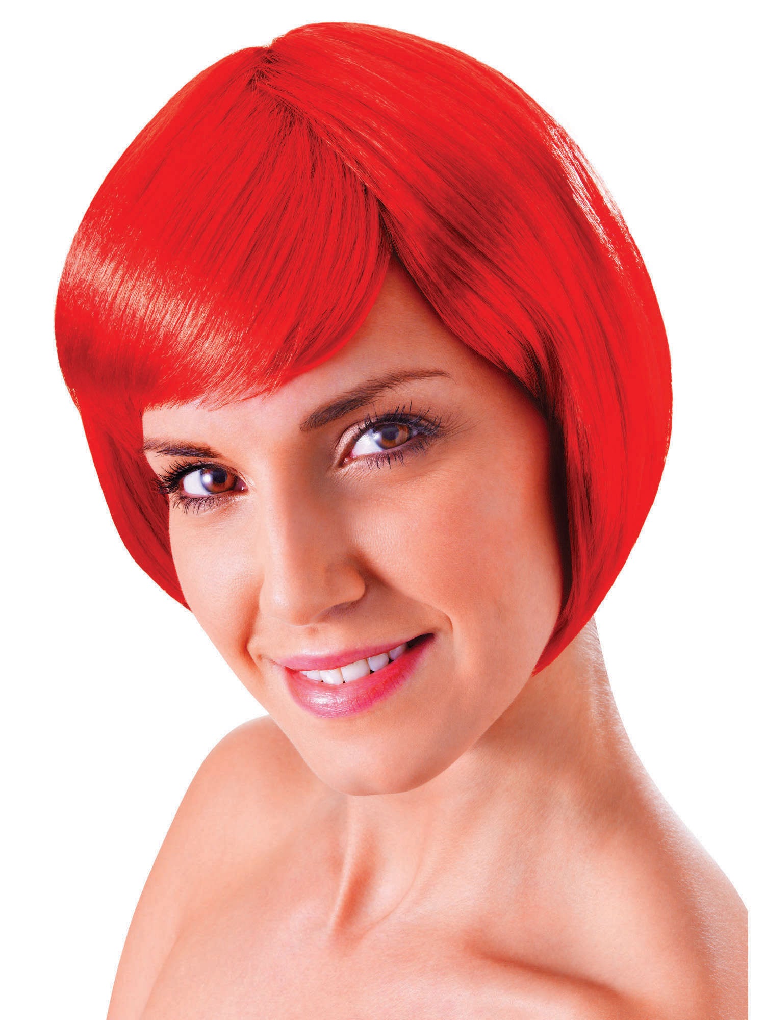 Flirty Flick Wig. Red *** 1