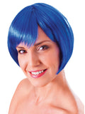 Flirty Flick Wig. Blue *** 1
