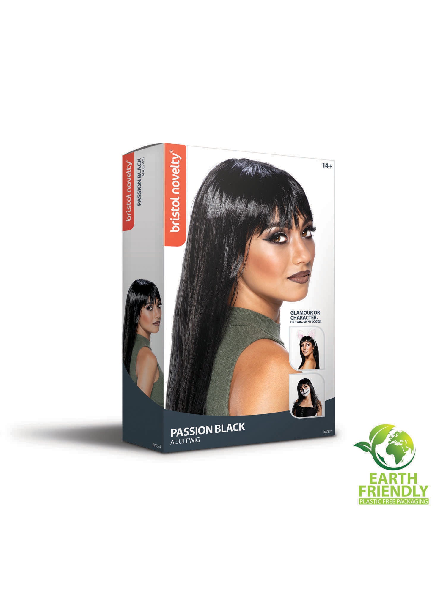 Passion Black Wig 4