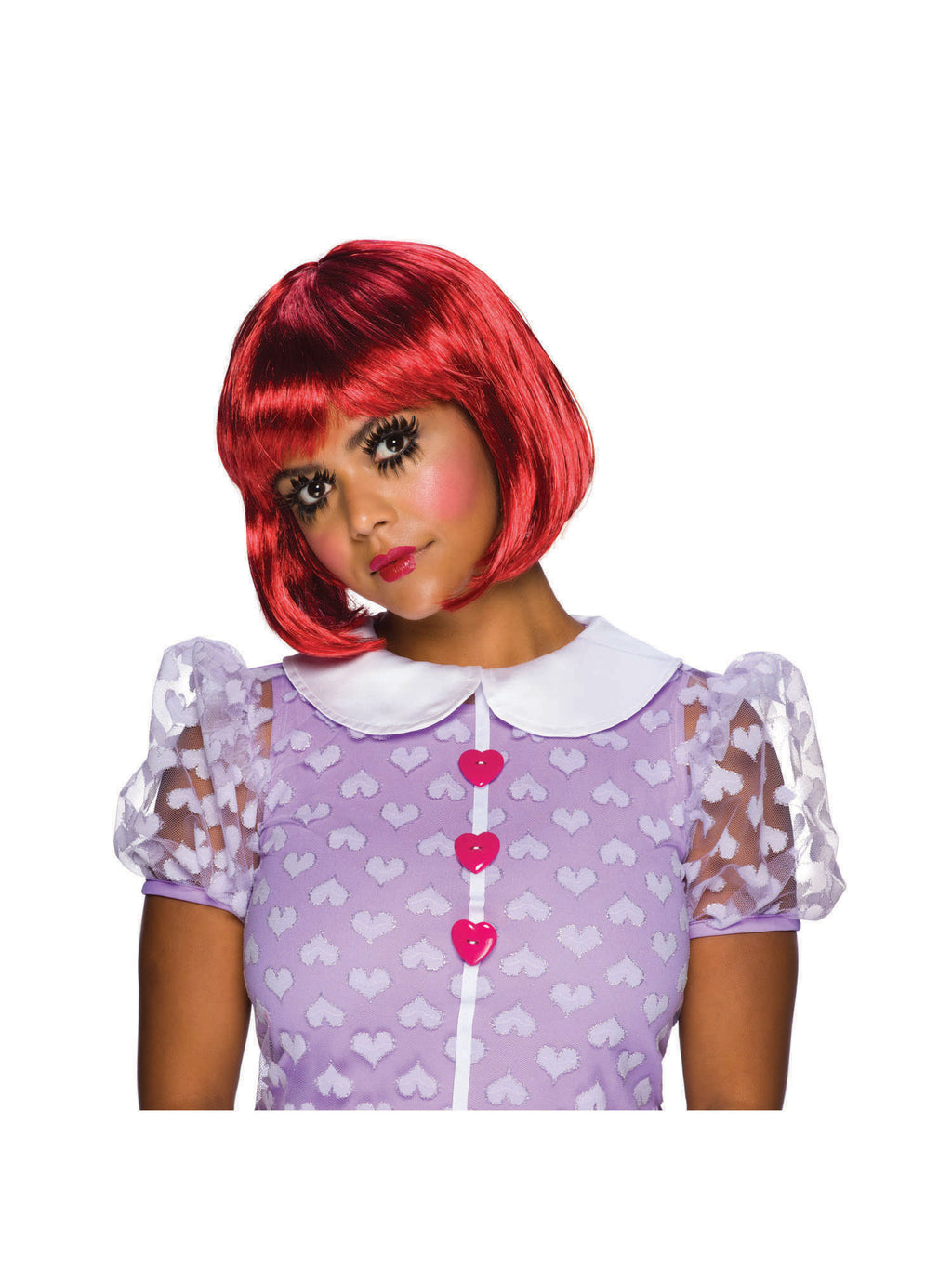 Red Elegance Wig 2
