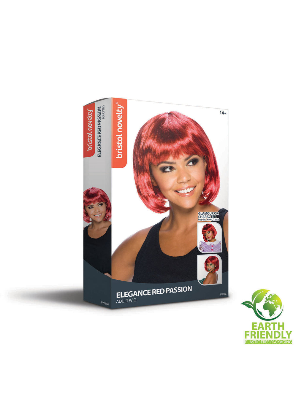 Red Elegance Wig 4