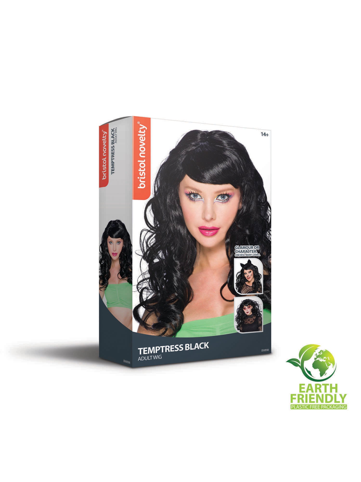 Temptress Black Wig 4