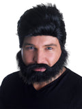 Euro Pop Star Wig And Beard Set 1