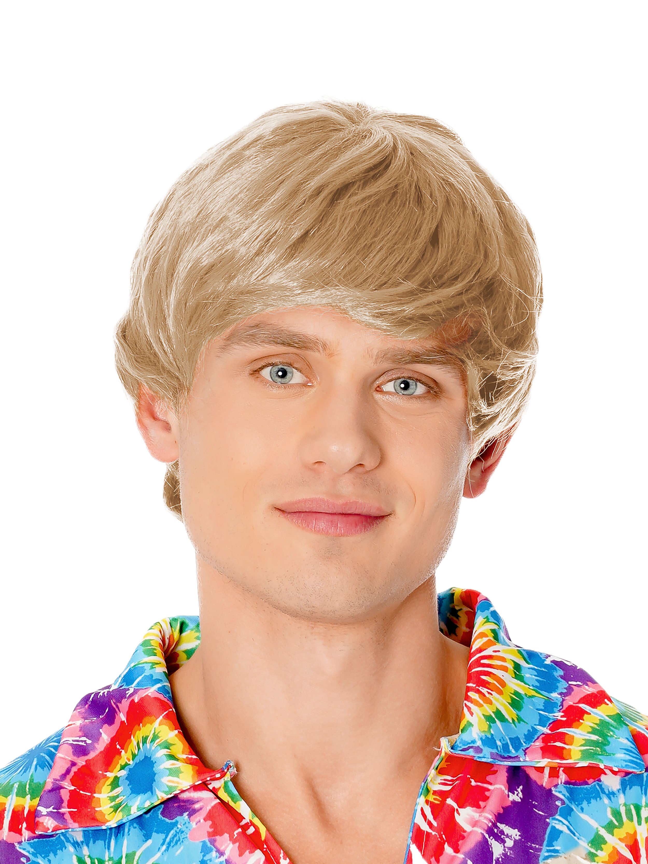 Blonde 60s Male Wig 1