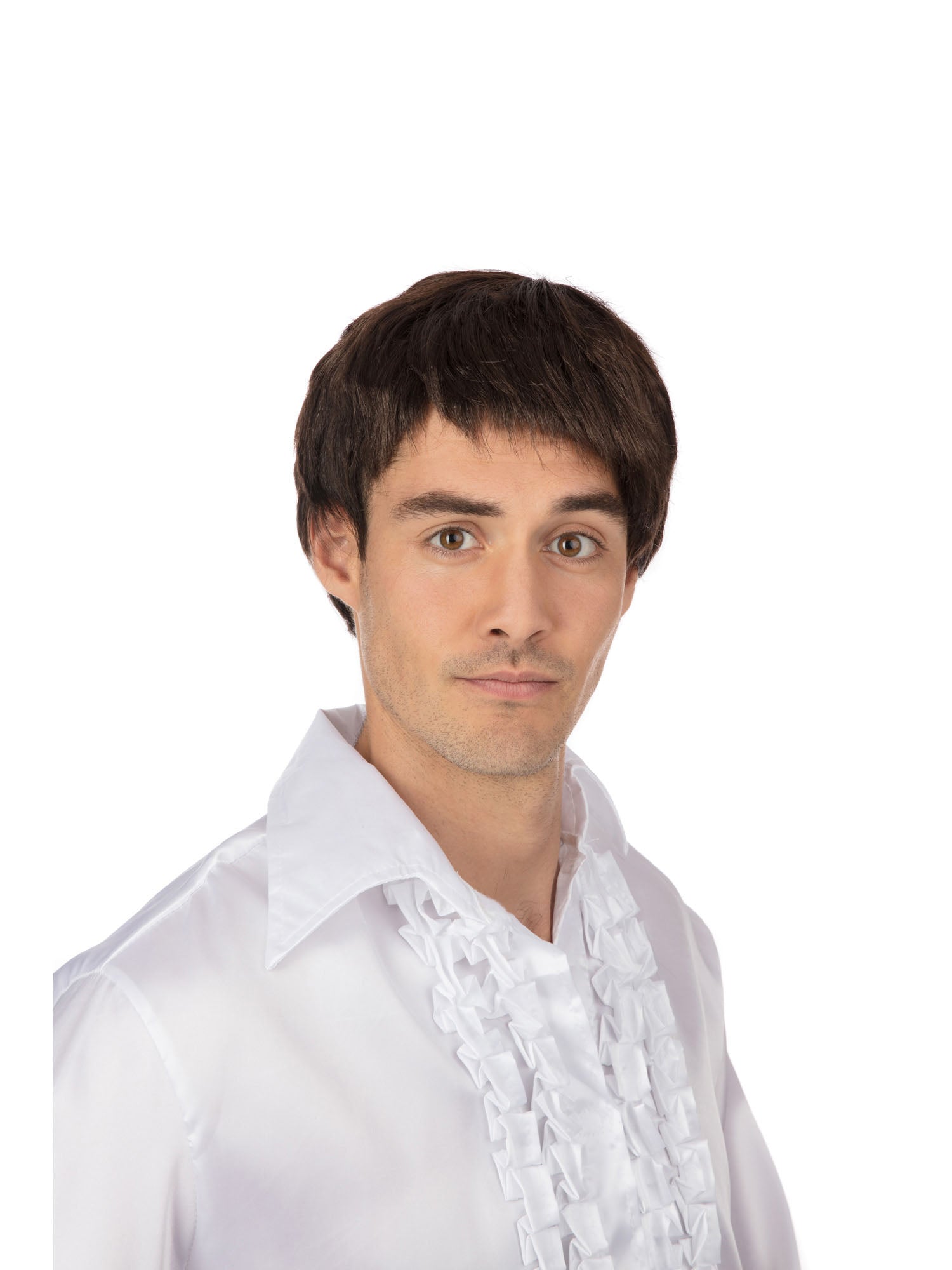 Male Wig 60's Brown 2