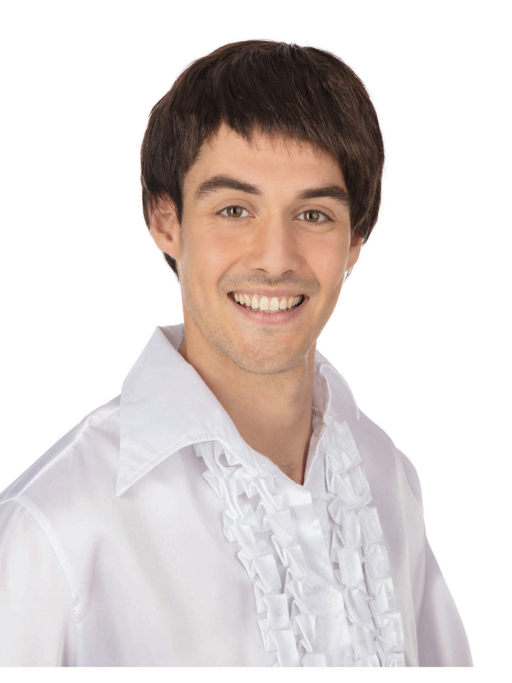 Male Wig 60's Brown 3