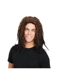 Dreadlock Unisex Brown Wig 1