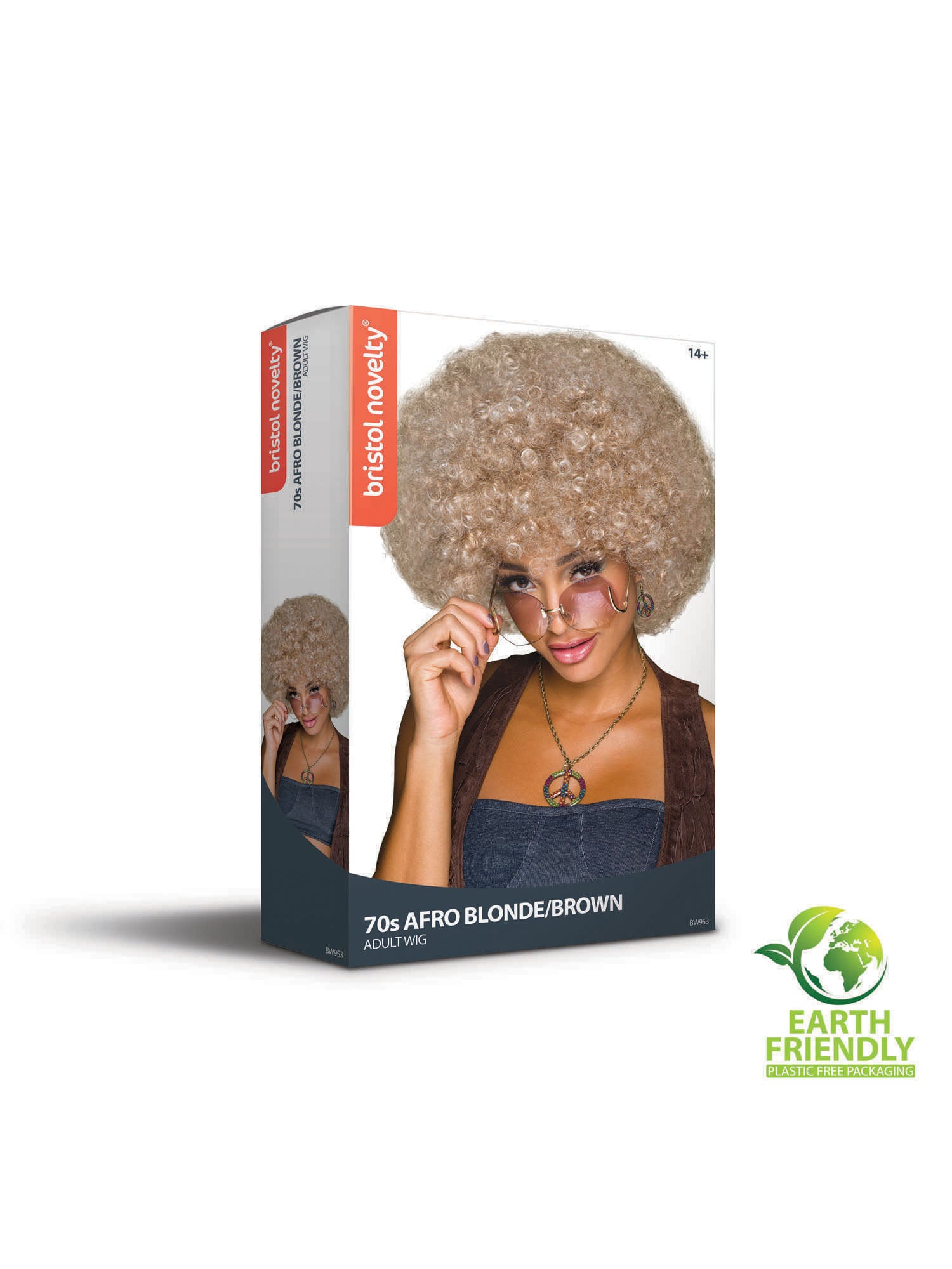 70S Afro Blonde/Brown 1