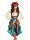 Pirate Bandana + Wig,Eyepatch (Lady) 1