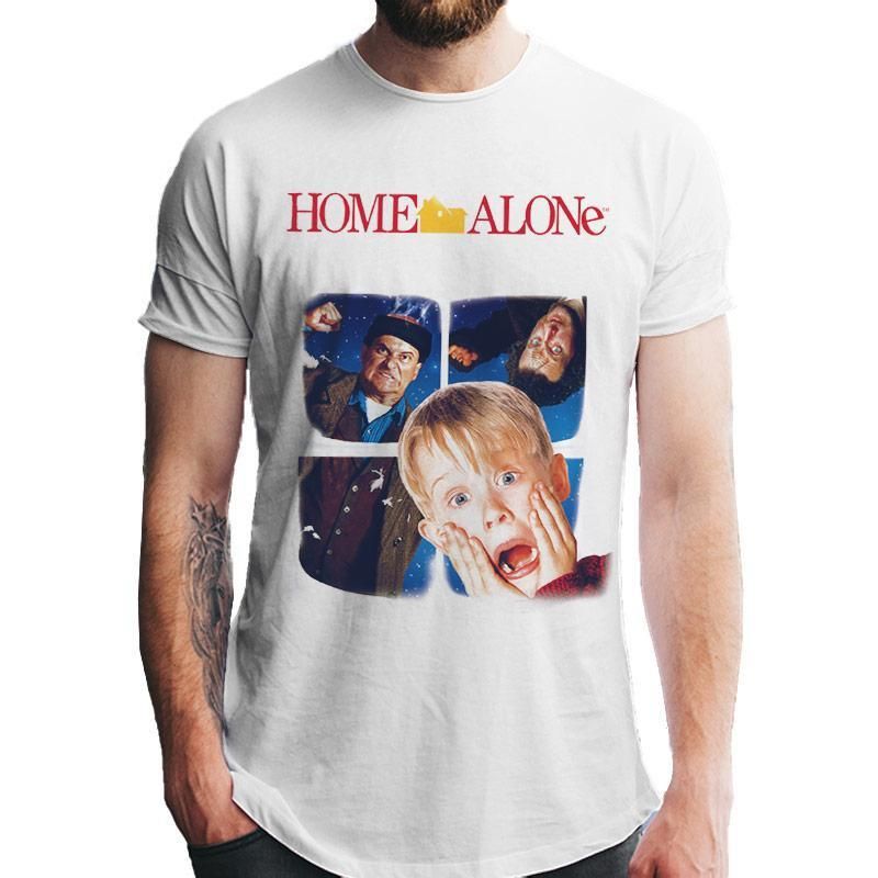 Home Alone Window Unisex T-Shirt 1