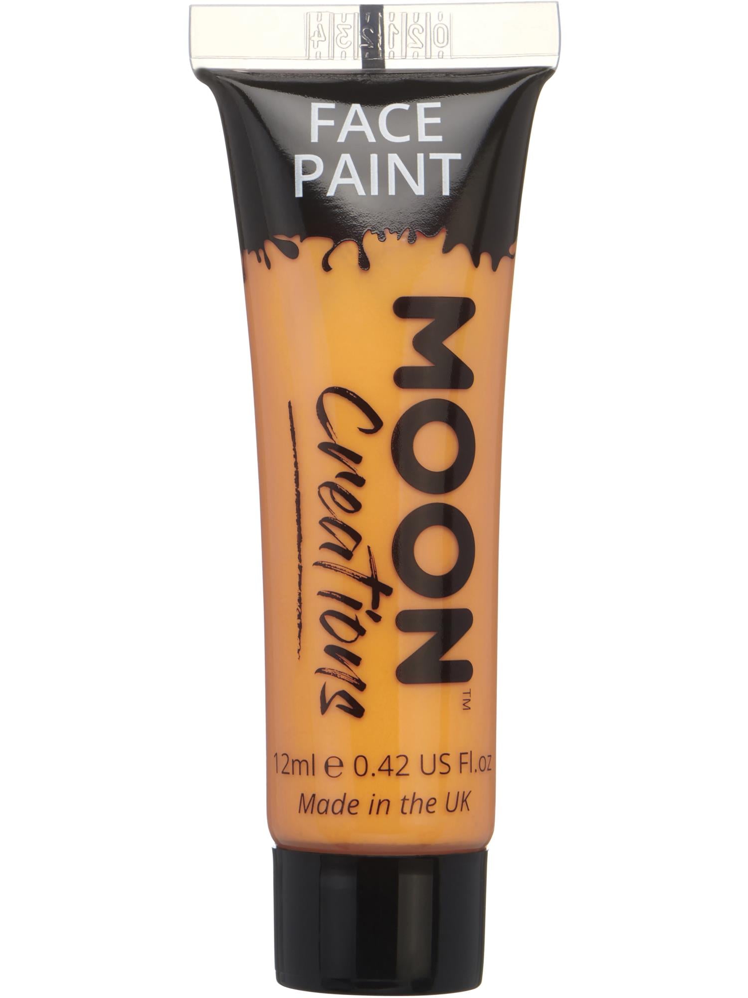 Moon Creations Face & Body Paint, Orange 1