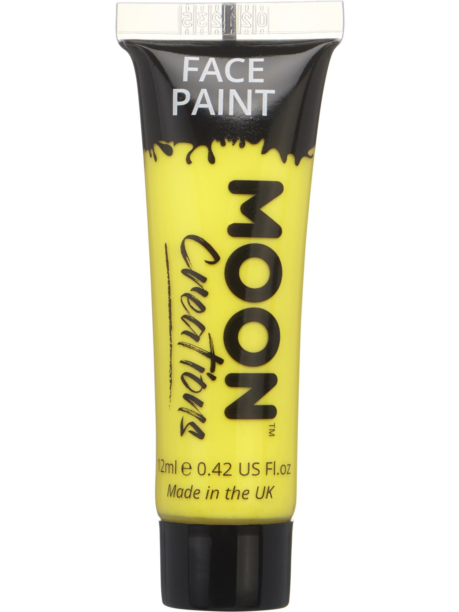 Moon Creations Face & Body Paint, Yellow 1