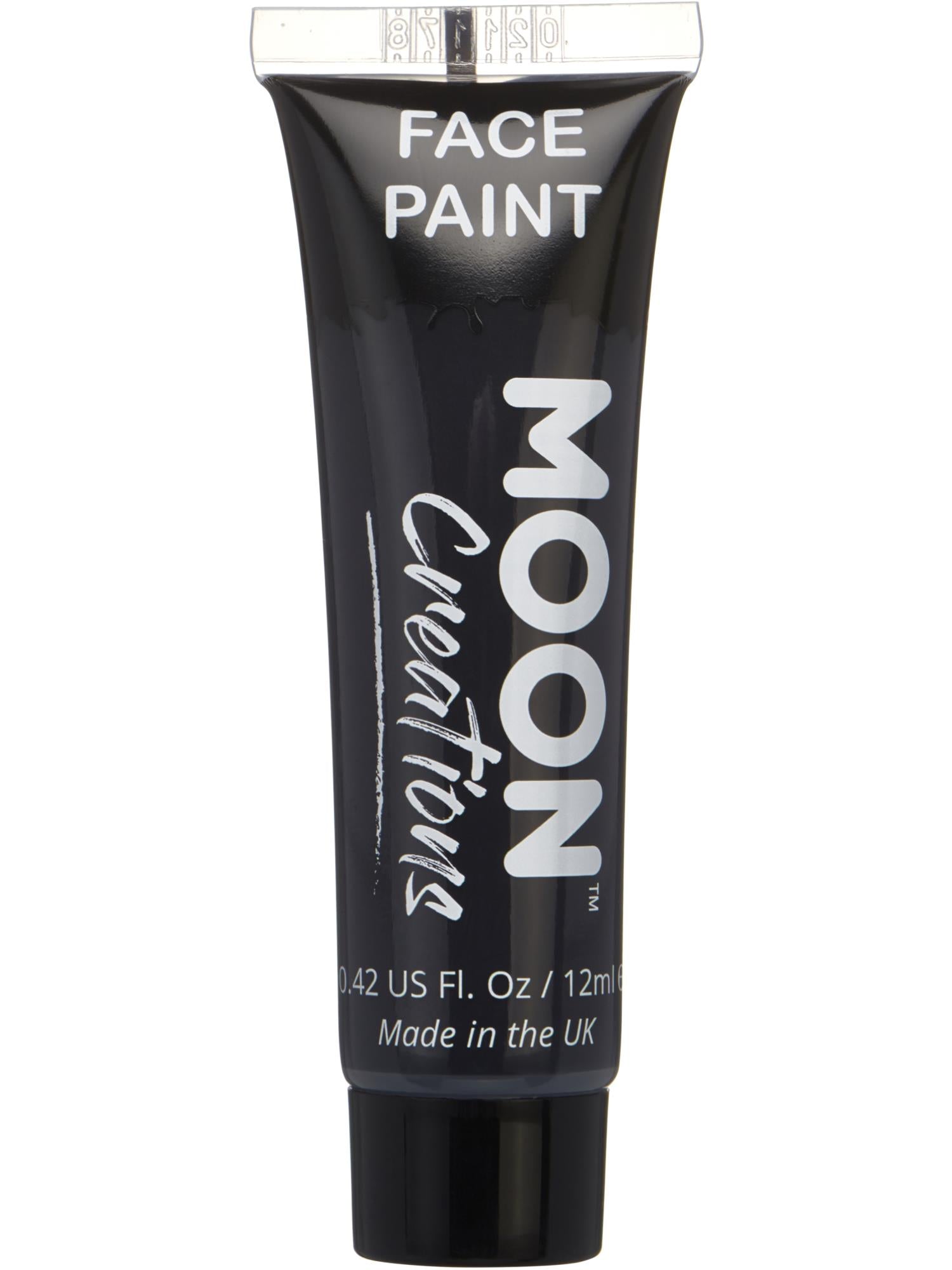 Moon Creations Face & Body Paint, Black 1