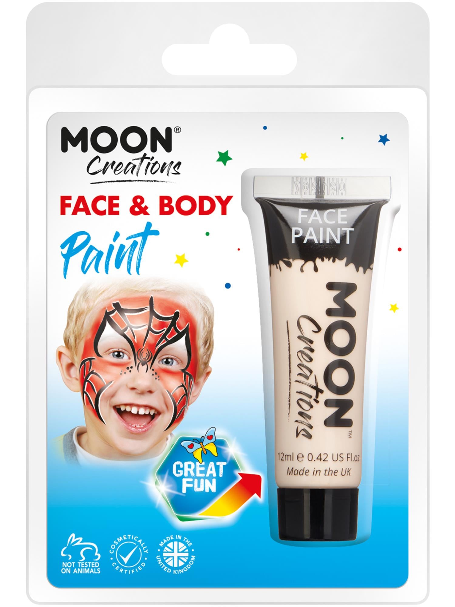 Moon Creations Face & Body Paint, Pale Skin 1