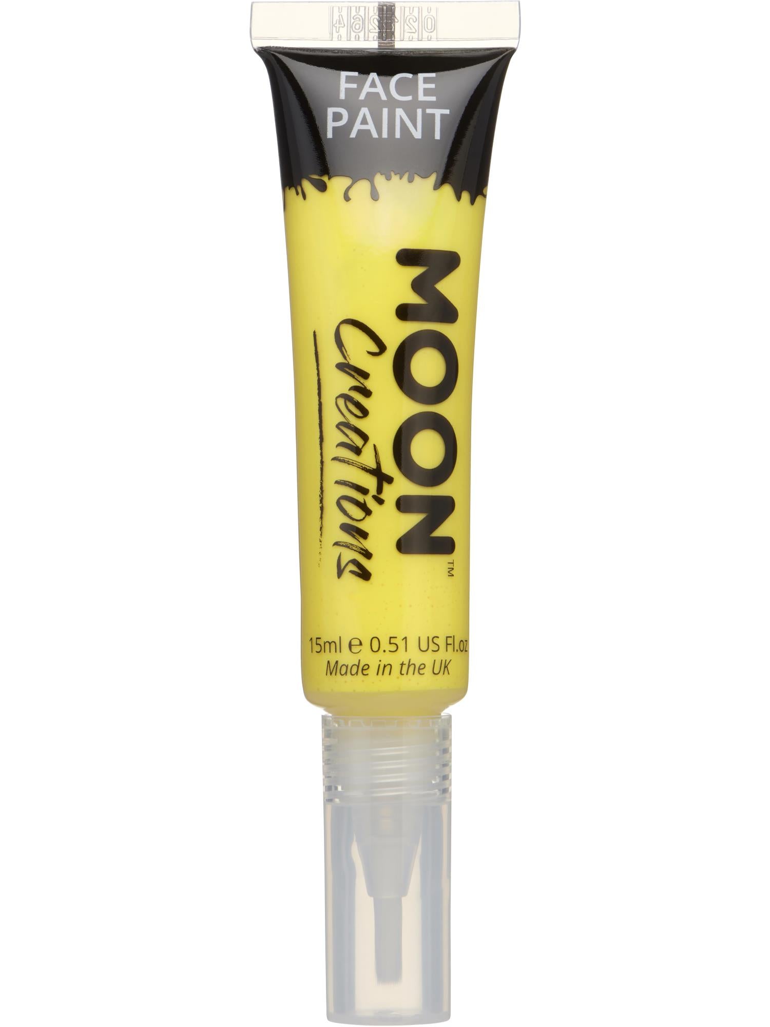 Moon Creations Face & Body Paints, Yellow 1