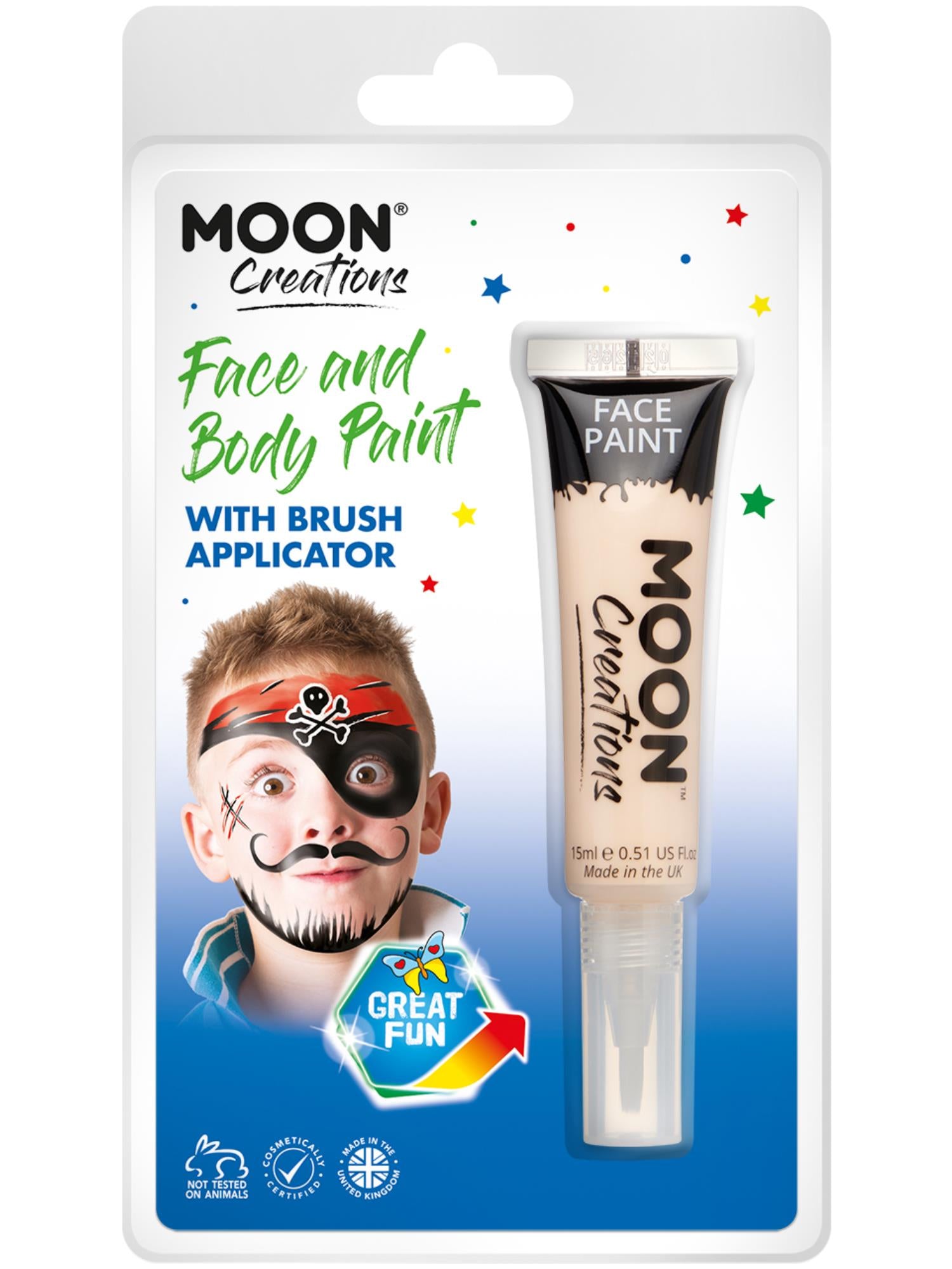 Moon Creations Face & Body Paints, Pale Skin 1