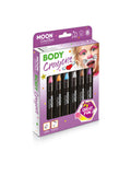 Moon Creations Body Crayons, Assorted 1