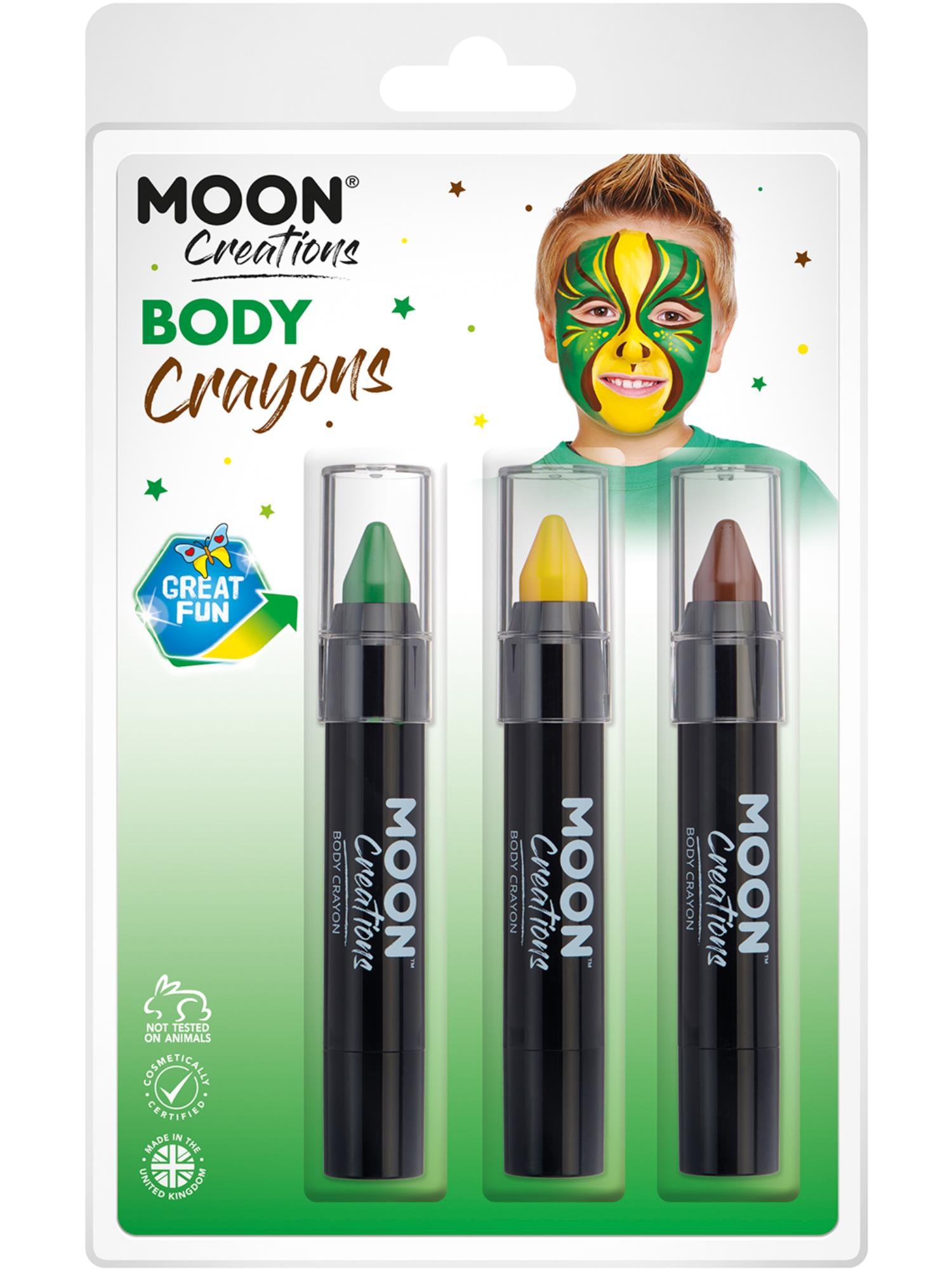 Moon Creations Body Crayons, 1