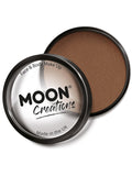 Moon Creations Pro Face Paint Cake Pot, Mid Brown 1
