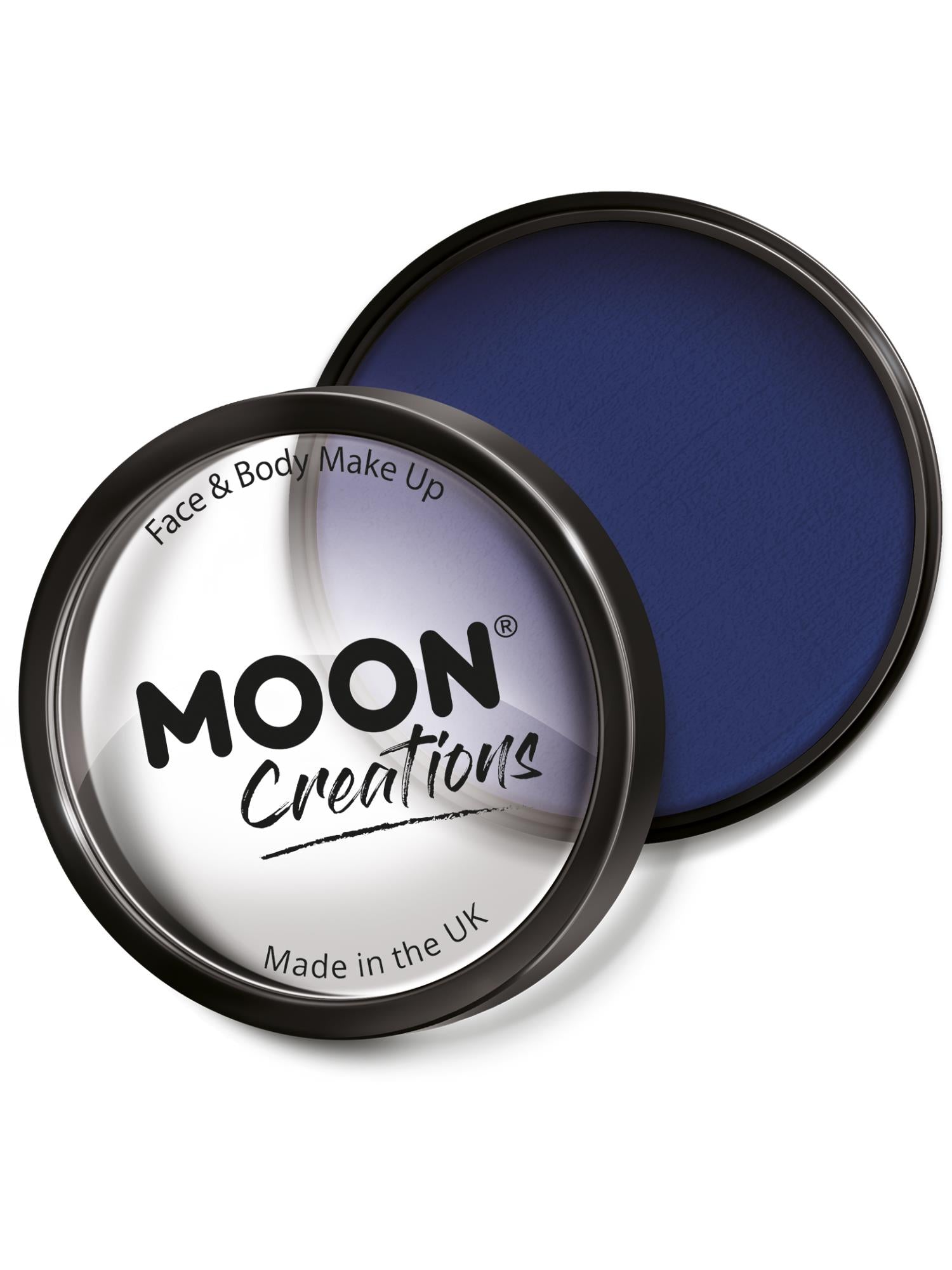 Moon Creations Pro Face Paint Cake Pot, Dark Blue 1
