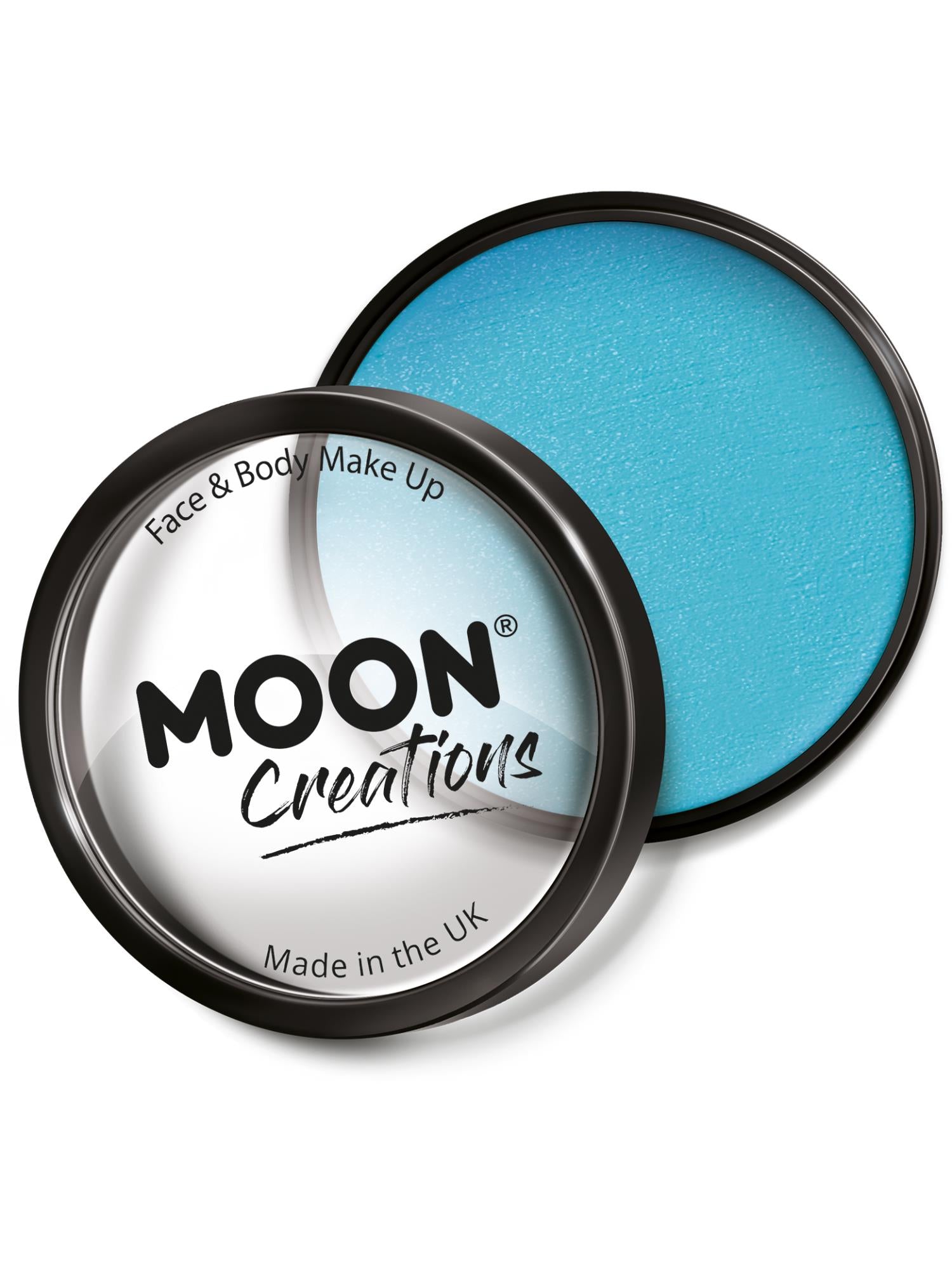 Moon Creations Pro Face Paint Cake Pot, Aqua 1