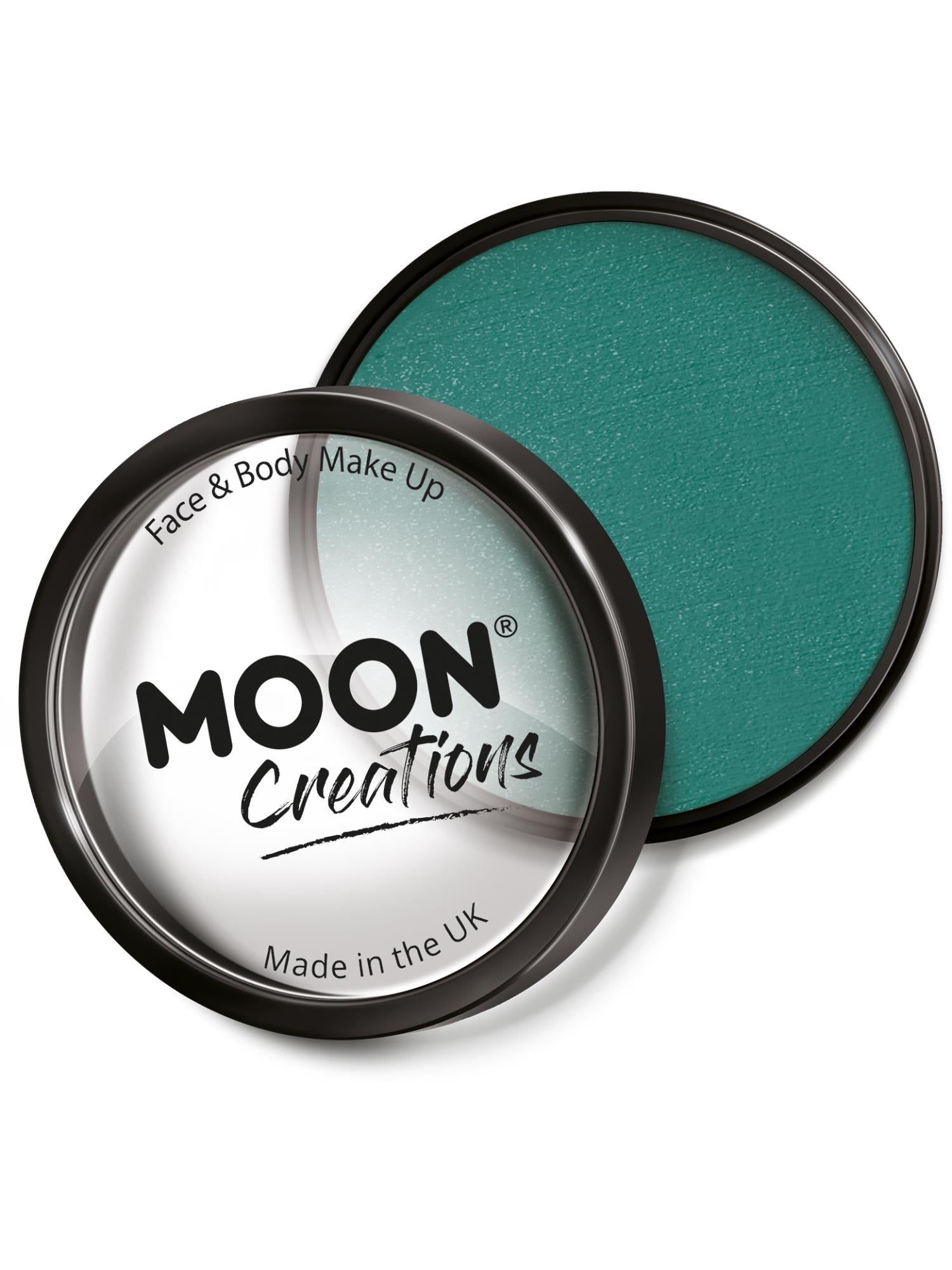 Moon Creations Pro Face Paint Cake Pot, Teal 1