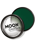 Moon Creations Pro Face Paint Cake Pot, Dark Green 1