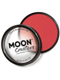 Moon Creations Pro Face Paint Cake Pot, Bright Red 1