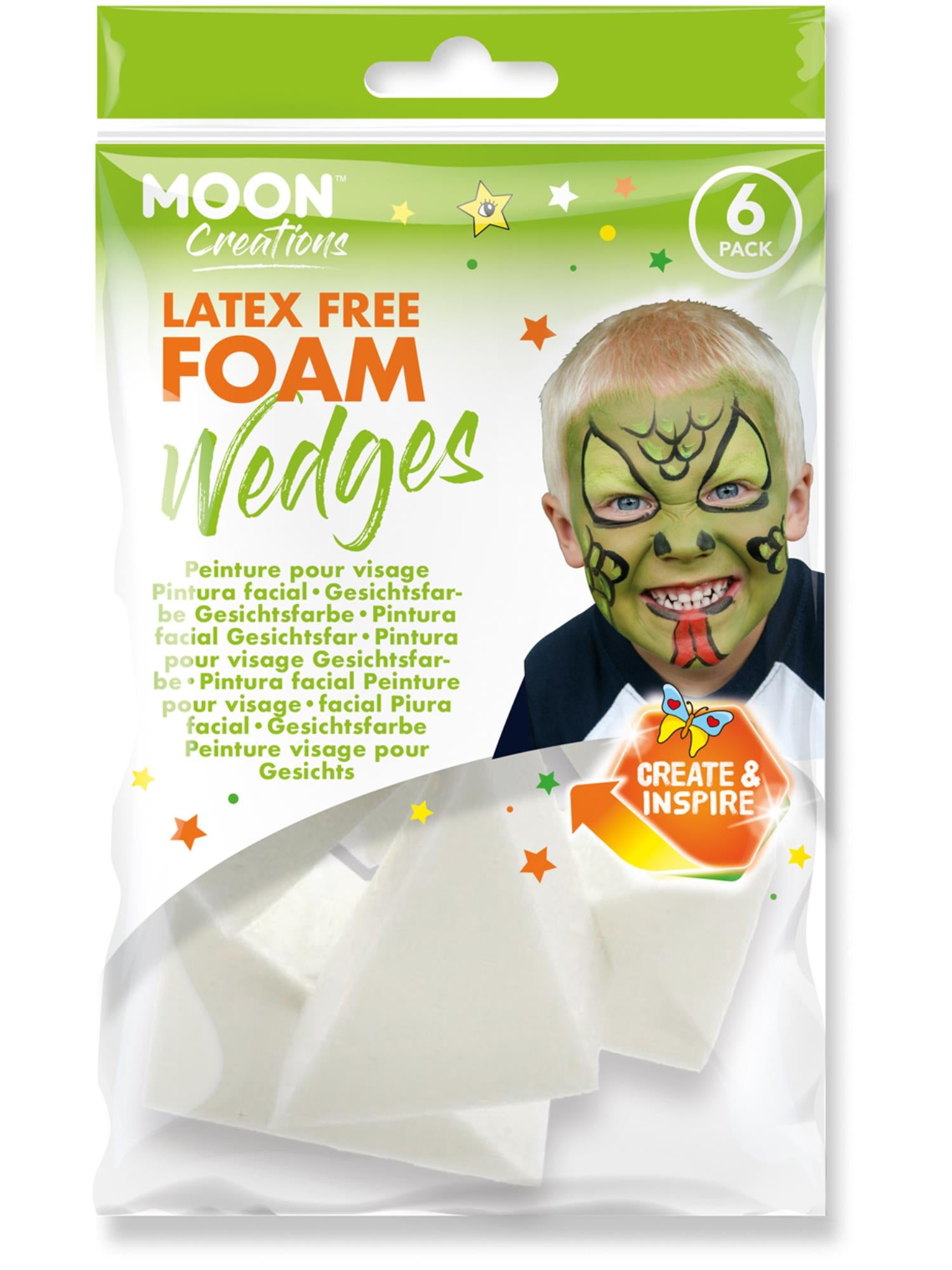 Moon Creations Latex Free Foam Wedge, 1