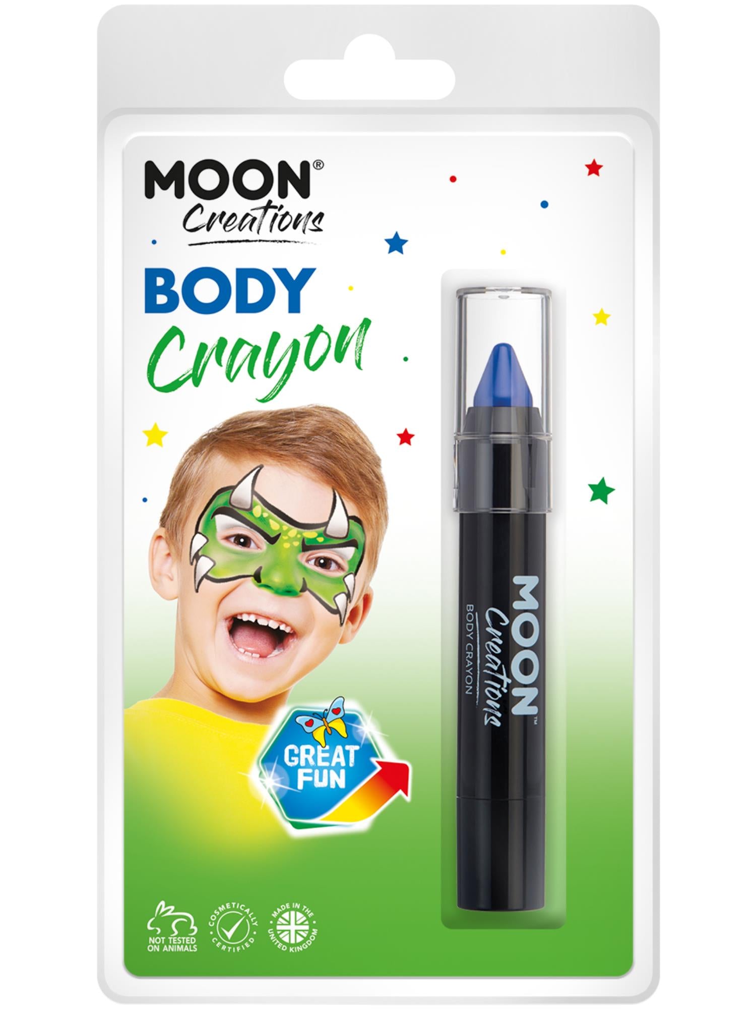 Moon Creations Body Crayons, Dark Blue 1