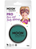 Moon Creations Pro Face Paint Cake Pot, Teal 1