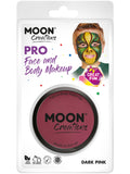 Moon Creations Pro Face Paint Cake Pot, Dark Pink 1