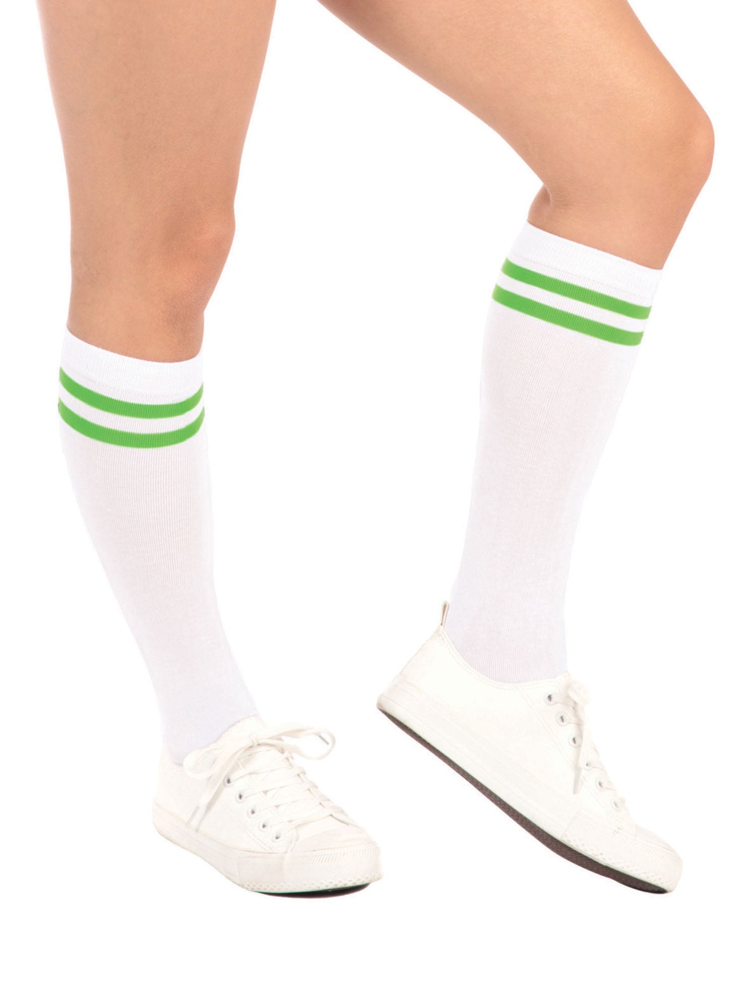 Neon Tube Socks Green 1