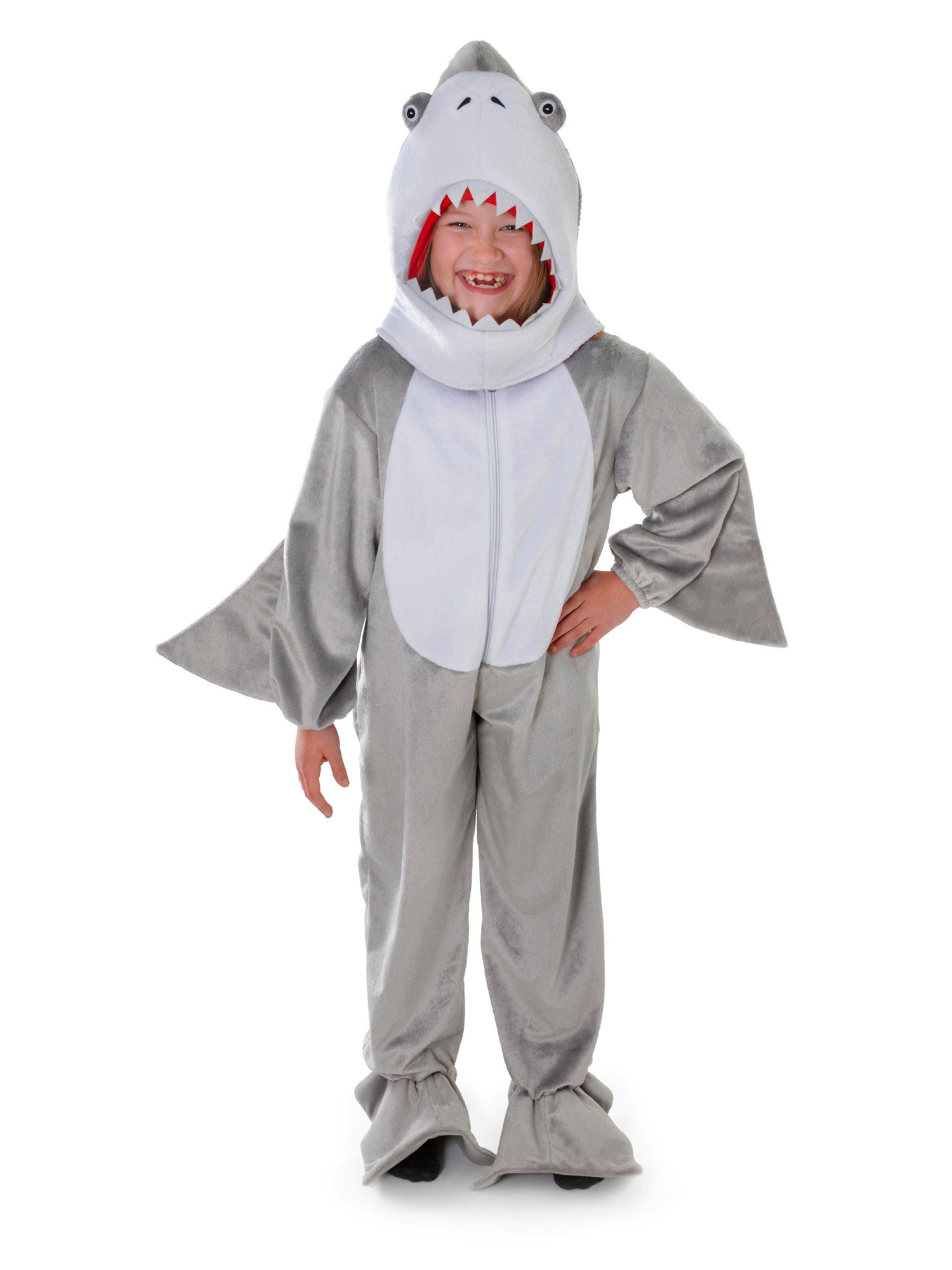 Shark Costume Plush W/Head (128Cm) 2