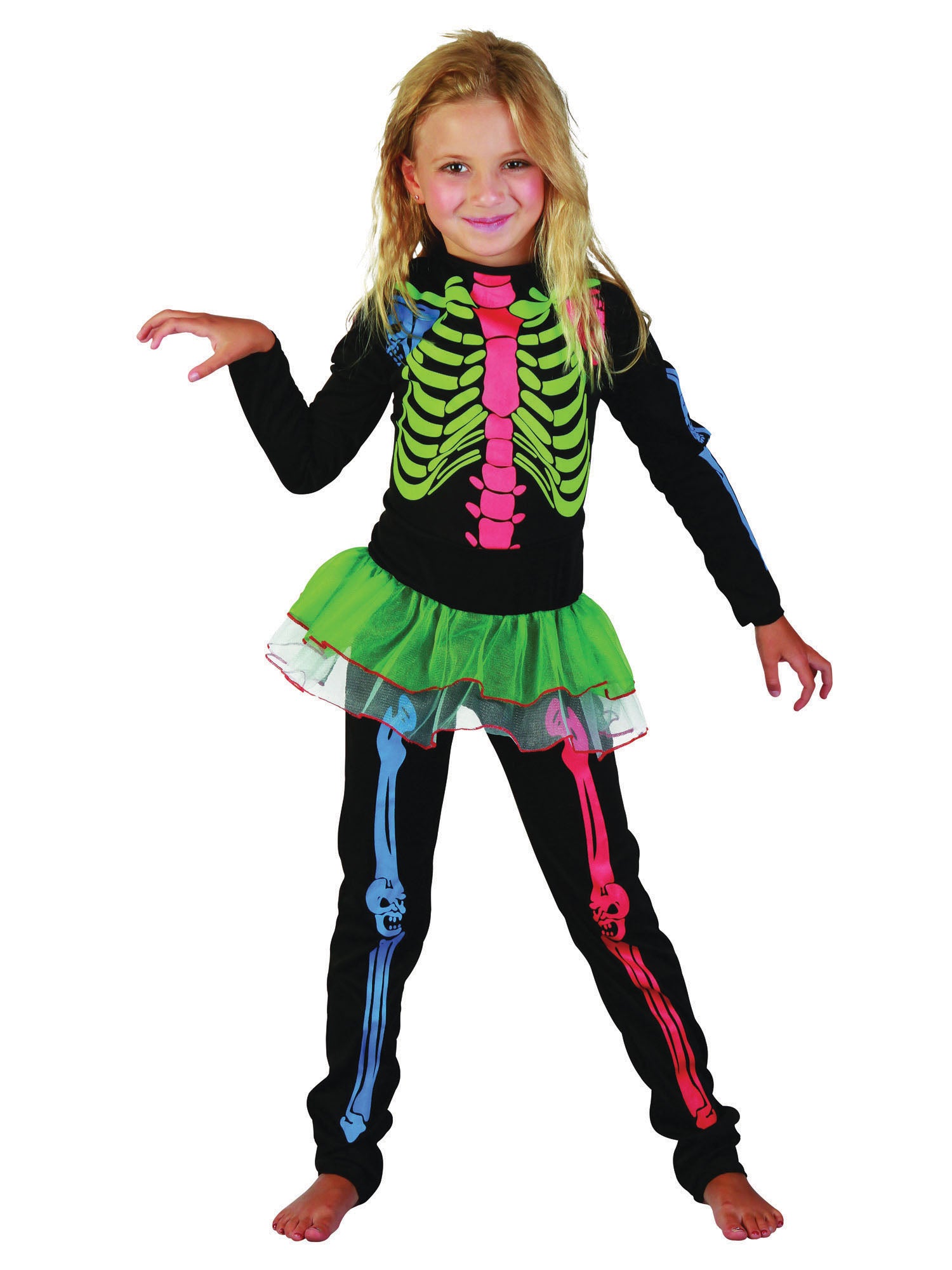 Skeleton Girl Multicoloured 1