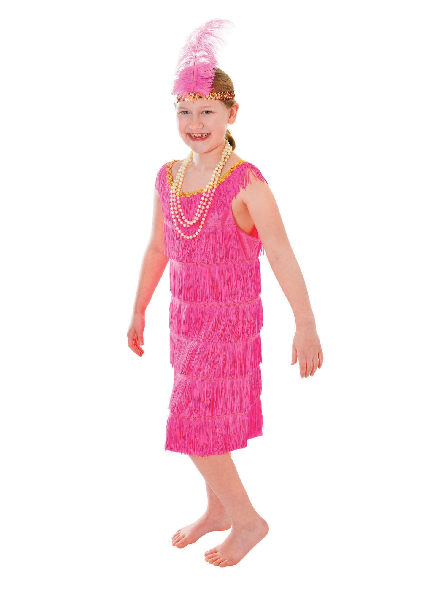 Flapper Dress Pink 1