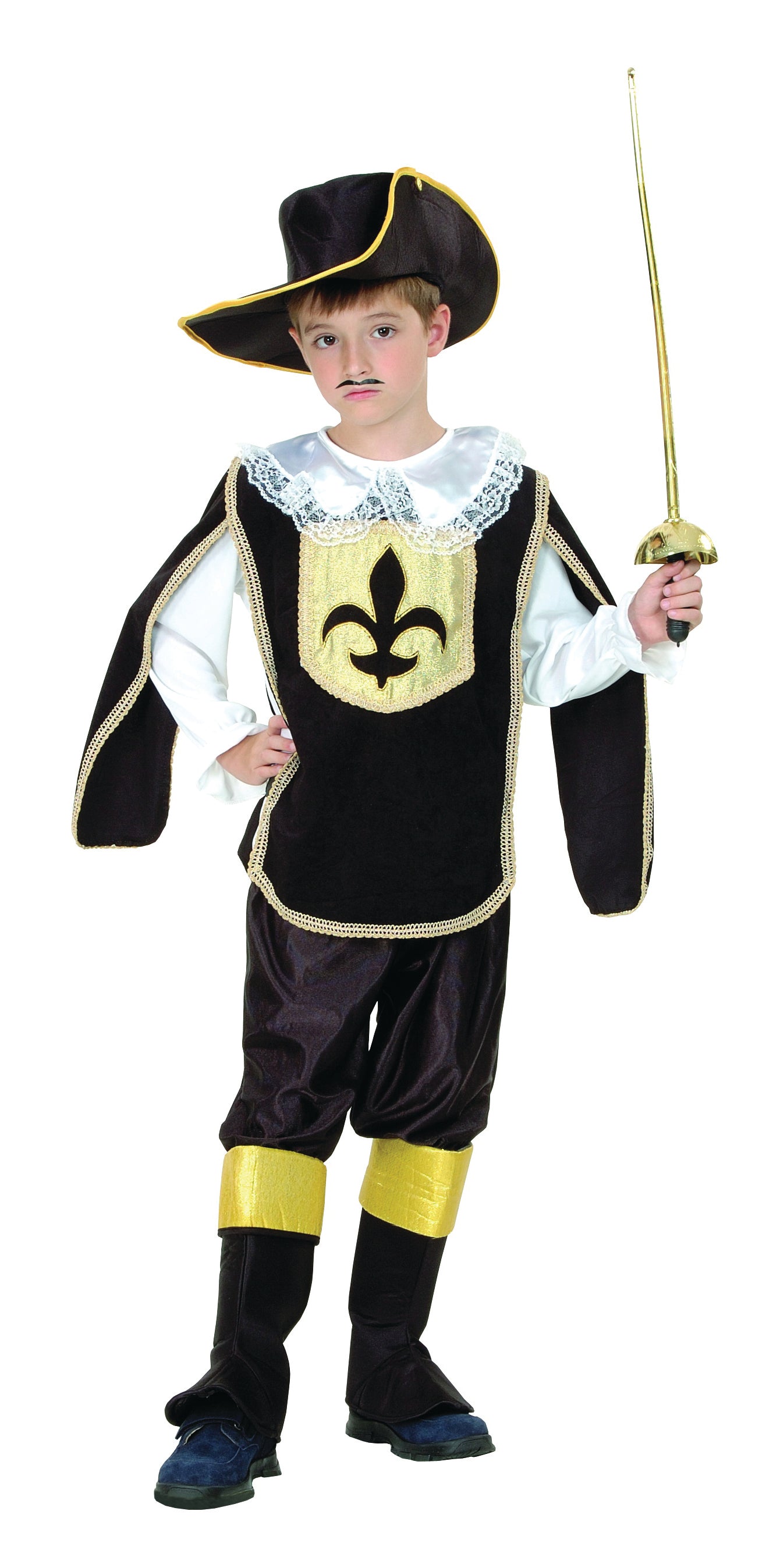Musketeer Boy Black (M) 1