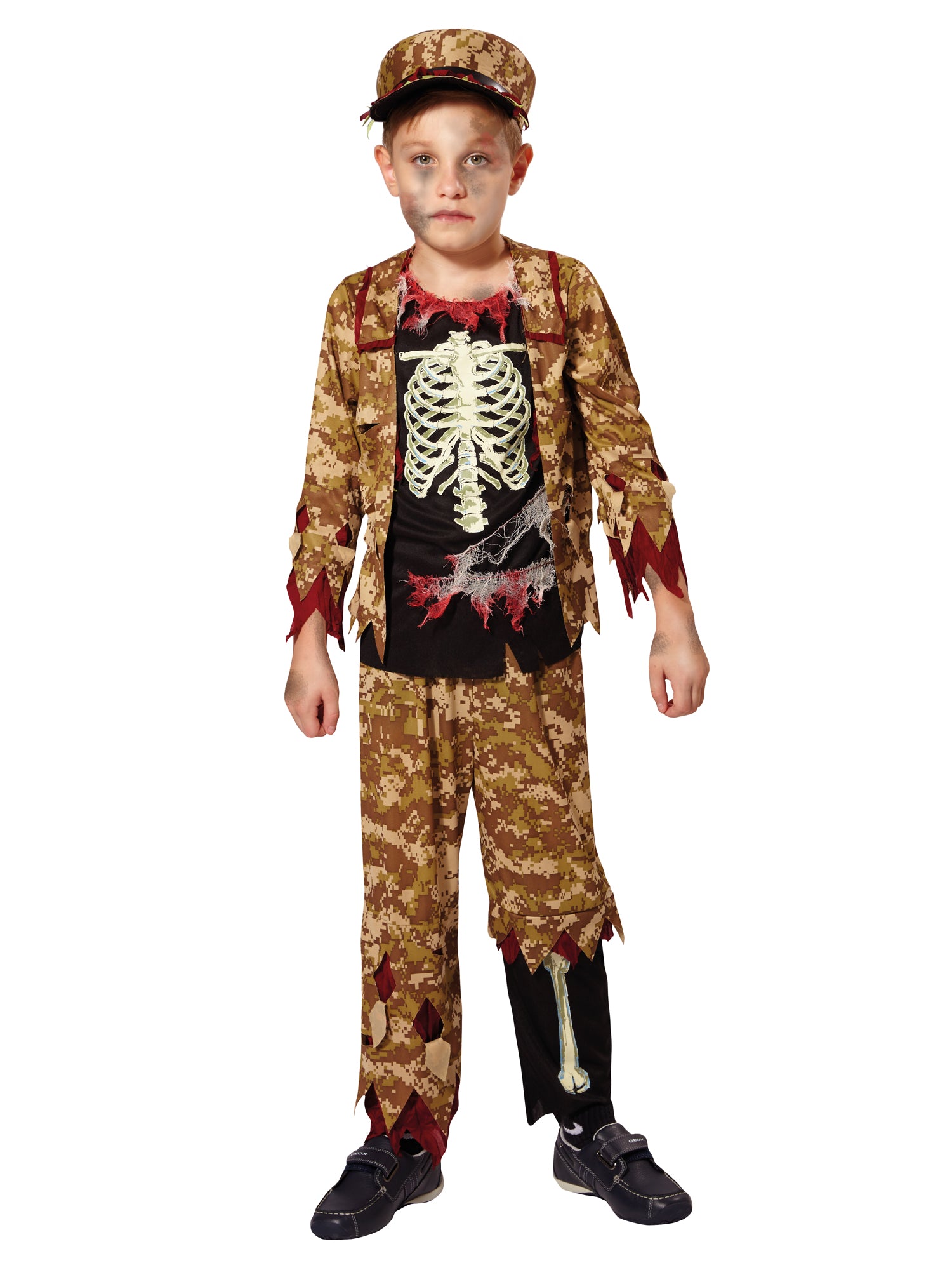 Skeleton Boy Soldier 1