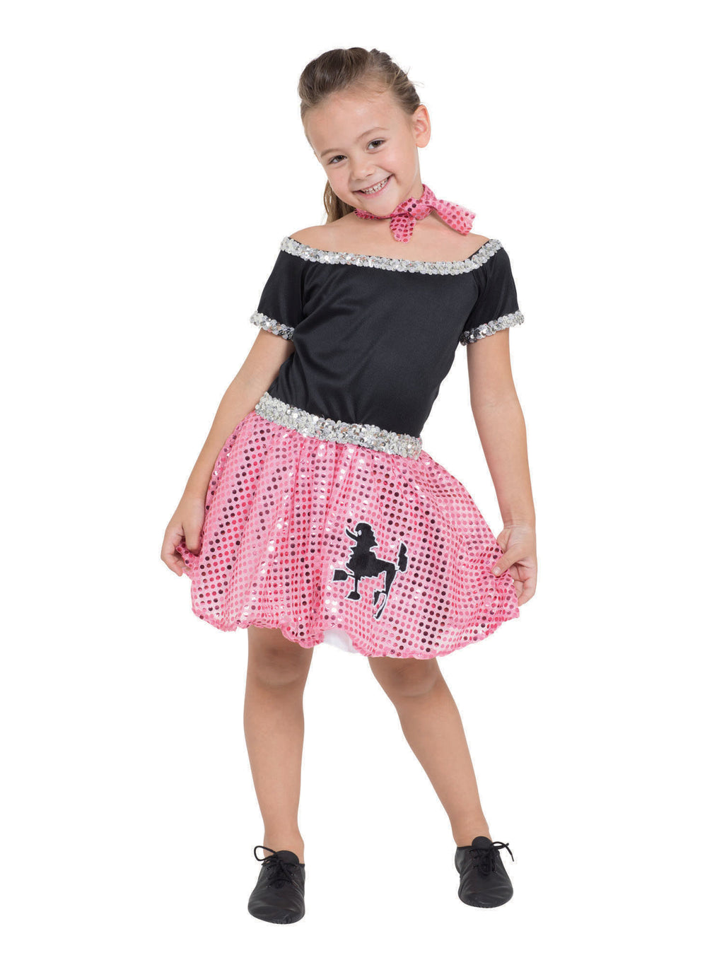 Rock n Roll Sequin Dress Pink 1