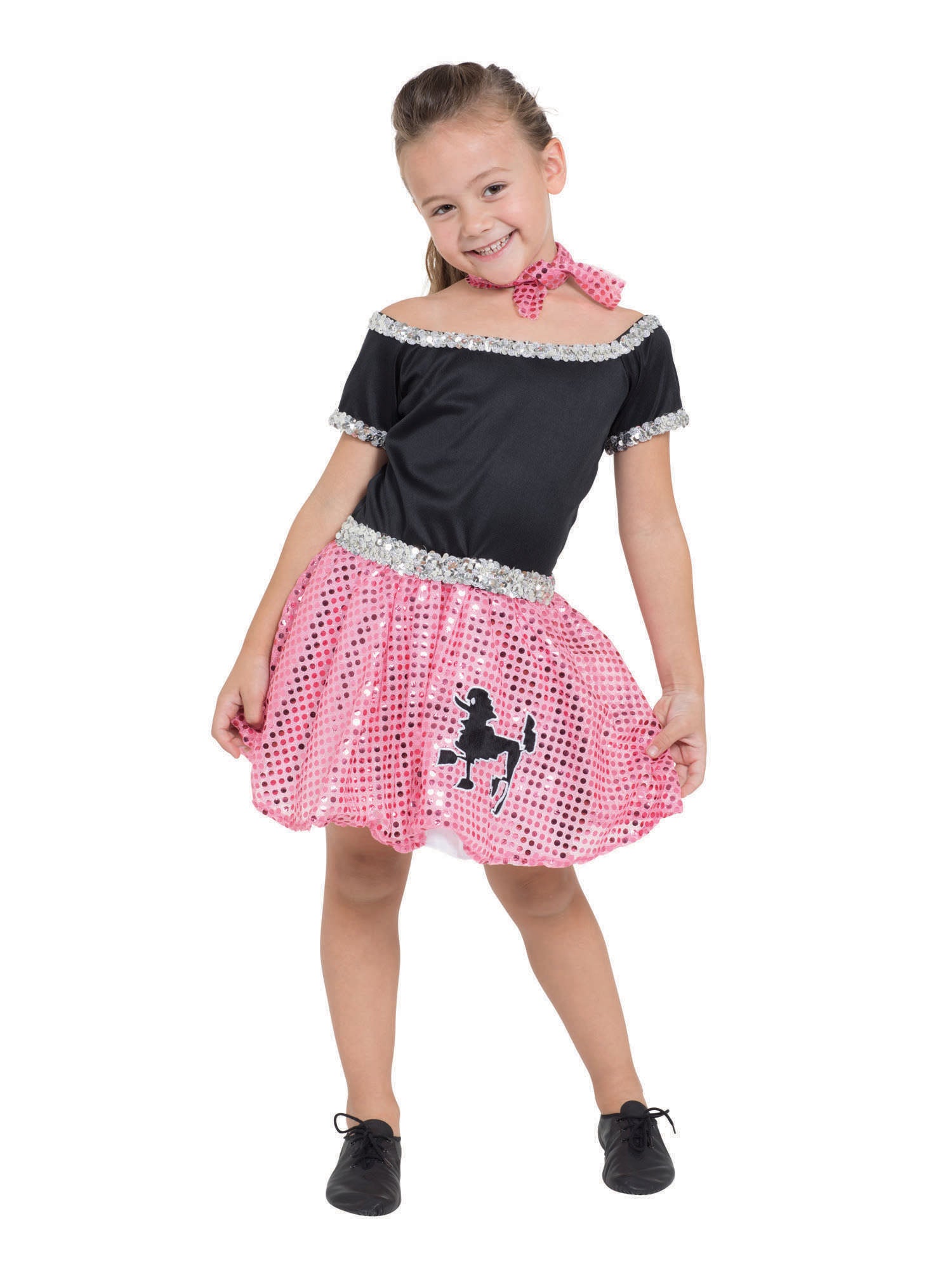 Rock n Roll Sequin Dress Pink 1