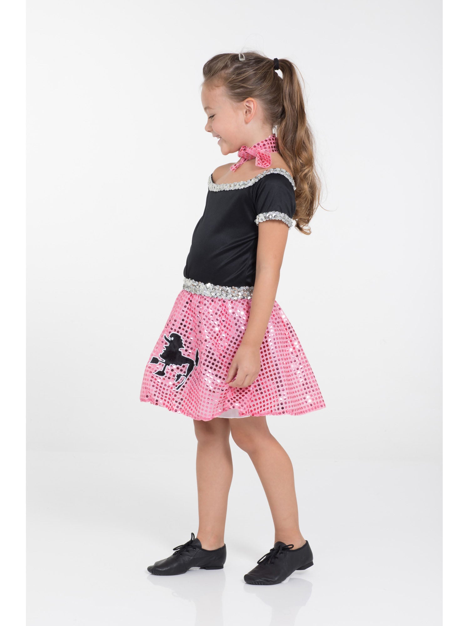Rock n Roll Sequin Dress Pink 2