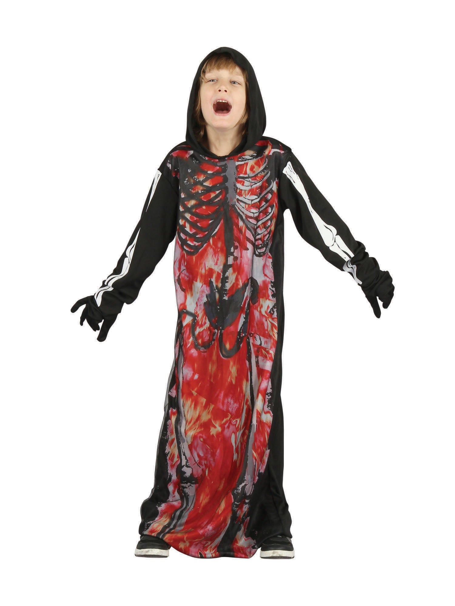 Skeleton Demon Hooded 1