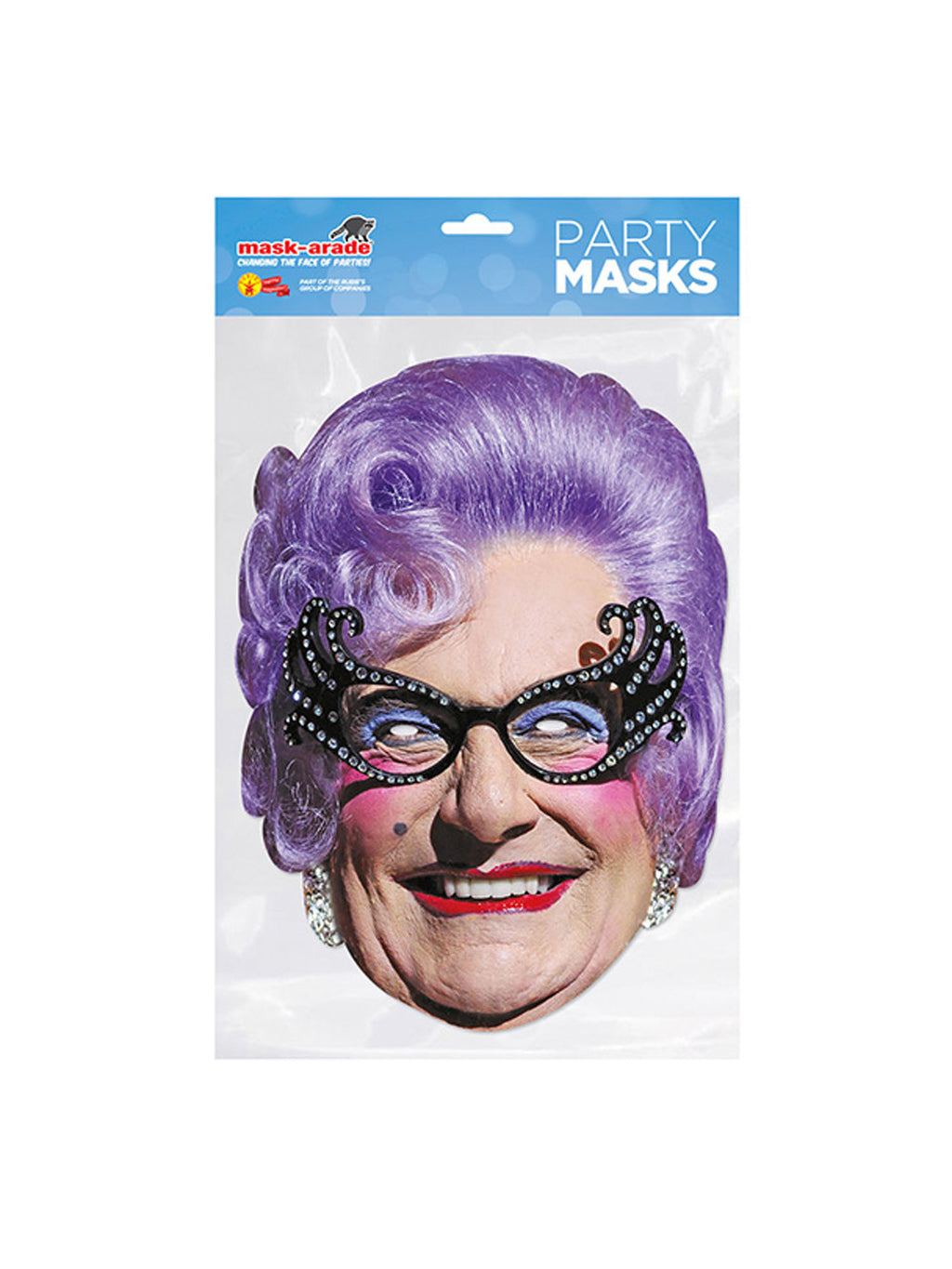 Dame Edna Everage Celebrity Face Mask 1