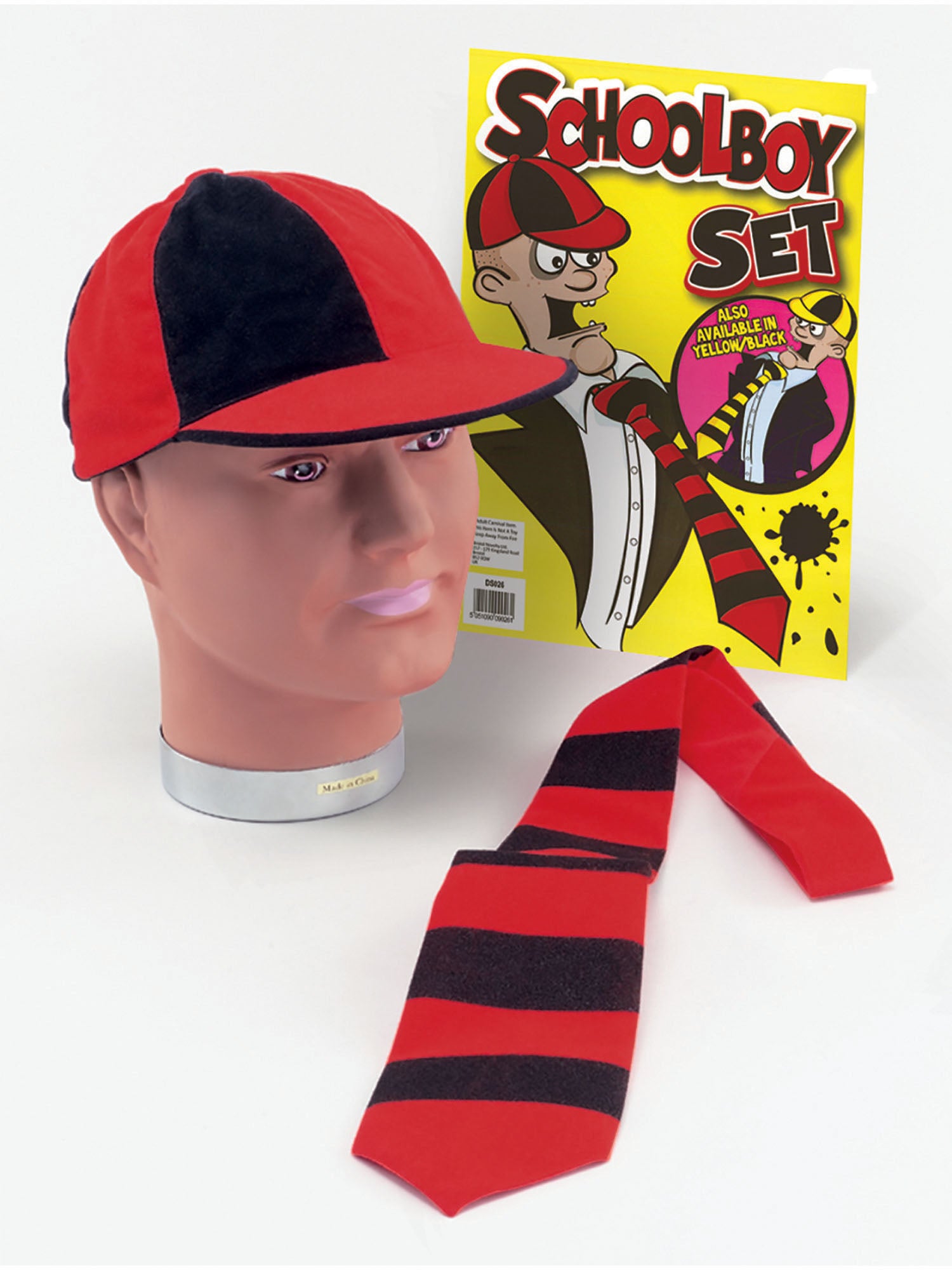Schoolboy Set (Red/Blk & Yellow/Blk) 1
