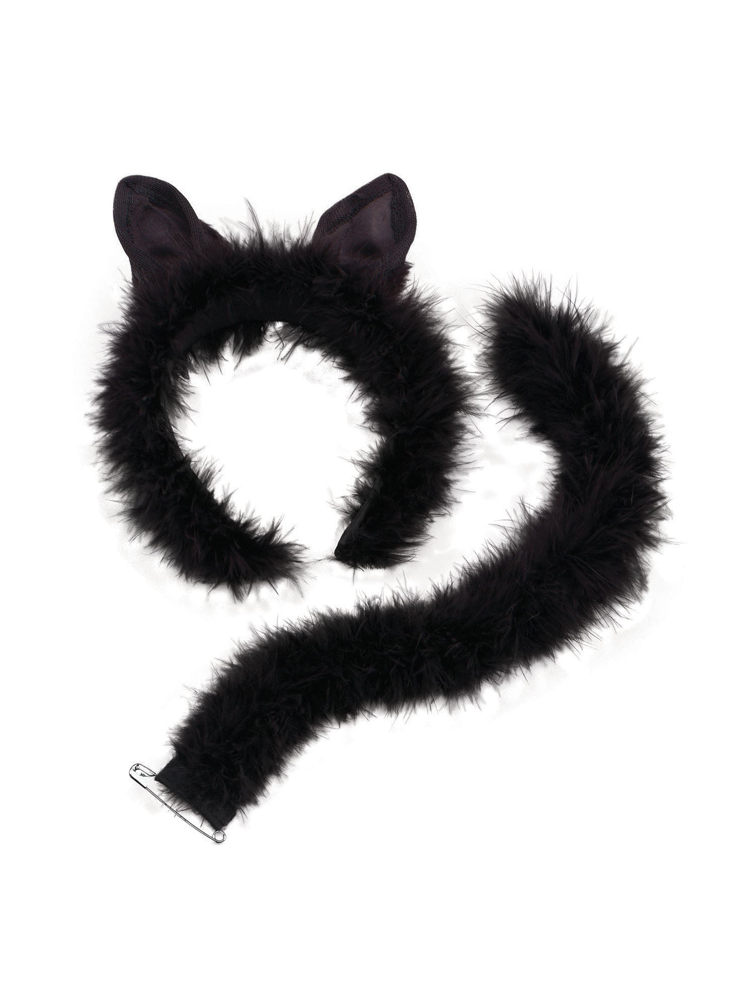 Cat Set - Marabou Trim 2