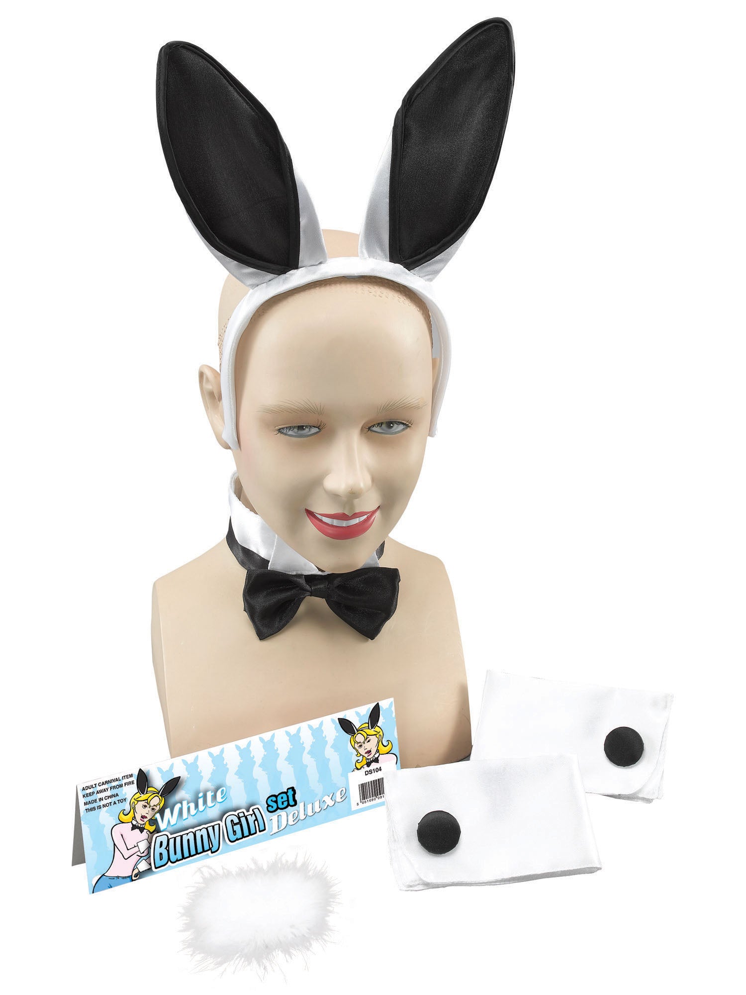 Bunny Girl Set - White And Black 1
