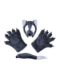 Wolf Set (Mask, Tail & Paws) 1