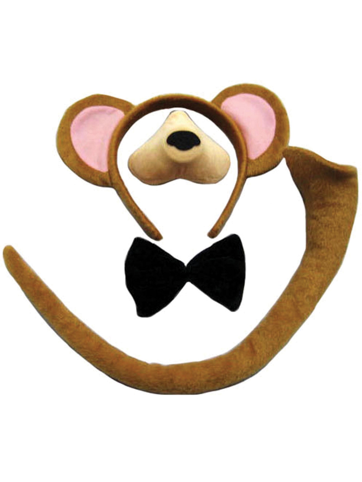 Monkey Set (Ears, Nose, Tail & Bow Tie) 1